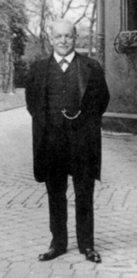 August Thyssen auf Schloss Landsberg